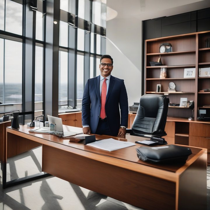 Panthers executive poses, newly appointed Wolves and Lynx CEO.