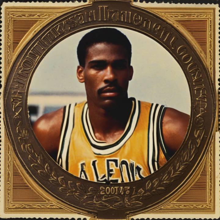 Rare Michael Jordan-Kobe Bryant basketball card on display after record sale.