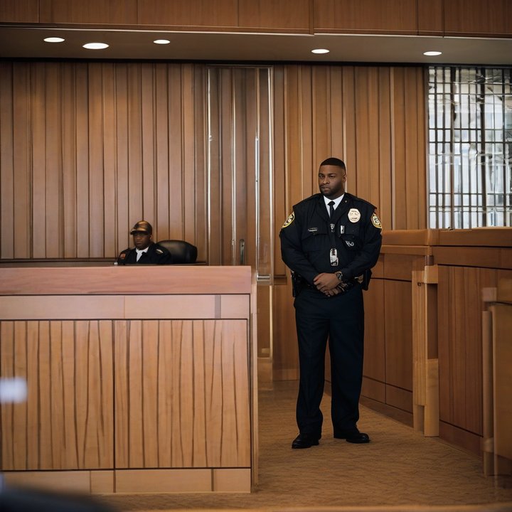 Security guard in court, pleading guilty to stealing Heat jersey.