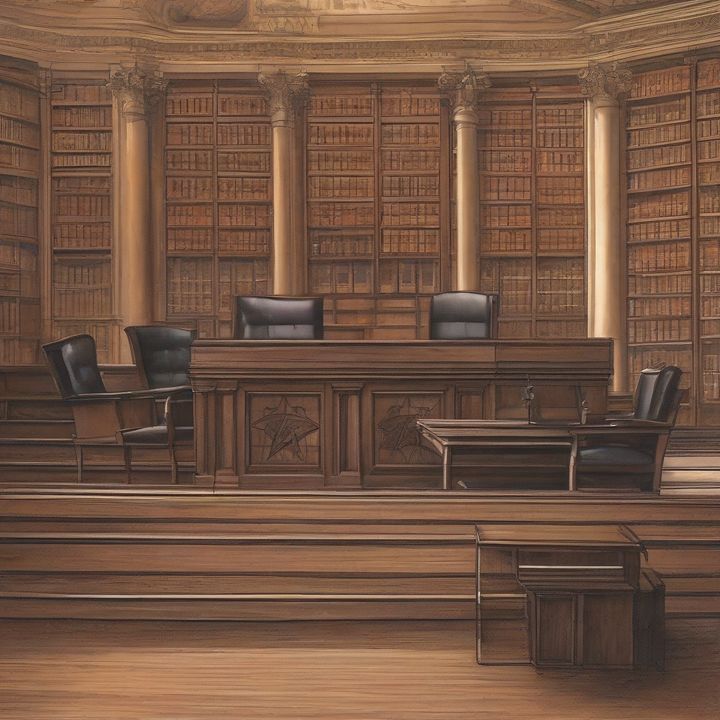 Suns owners in a courtroom, lawsuit documents on the table.