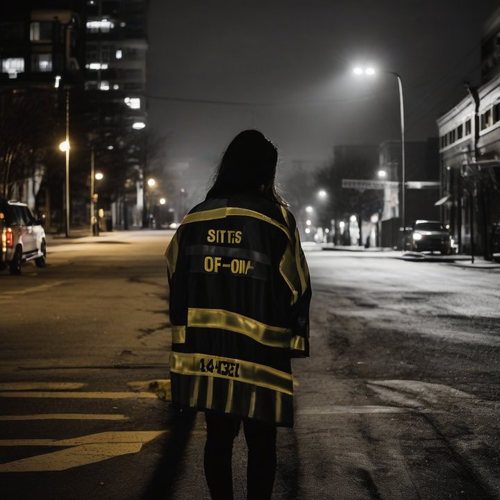 Police investigate scene of alleged domestic violence homicide incident.